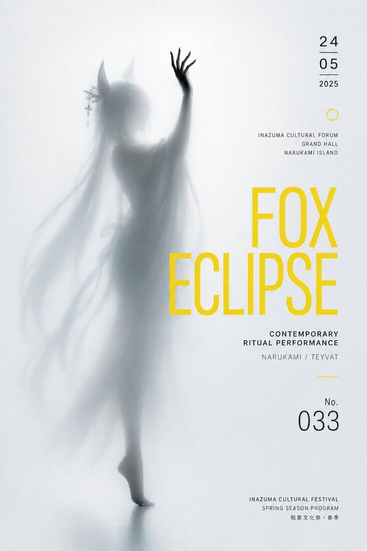 碎片身体海报「FOX ECLIPSE」：狐尾旋影海报